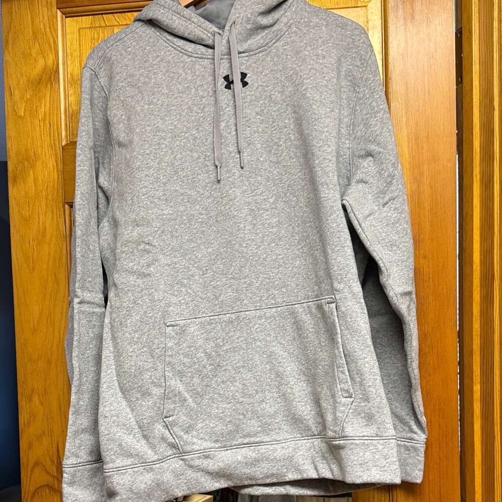 Under Armour Light Gray Men's Pullover Hoodie